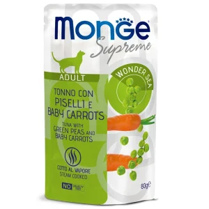 Monge Supreme Tonno con Piselli 80g