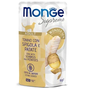 Monge Supreme Tonno con Spigola 80g