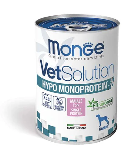 Monge Vet Solution Hypo Monoprotein Maiale 400g - Umido Cane - immagine 2