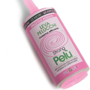 Mugue Spazzola Adesiva Leva Pelucchi Pelù STRONG