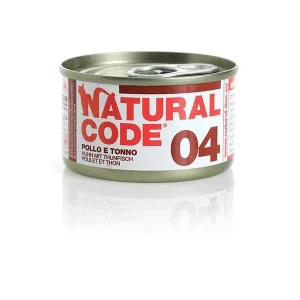 Natural Code 04 Pollo e Tonno 85g Umido per Gatti