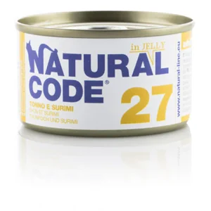 Natural Code 27 Tonno e Surimi 85g Umido per Gatti