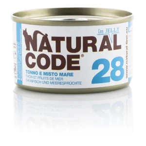 Natural Code 28 Tonno e Misto Mare 85g Umido per Gatti