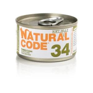 Natural Code 34 Tonno e Kiwi 85g Umido per Gatti