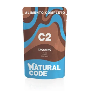 Natural Code C2 Tacchino 70g Umido per Gatti
