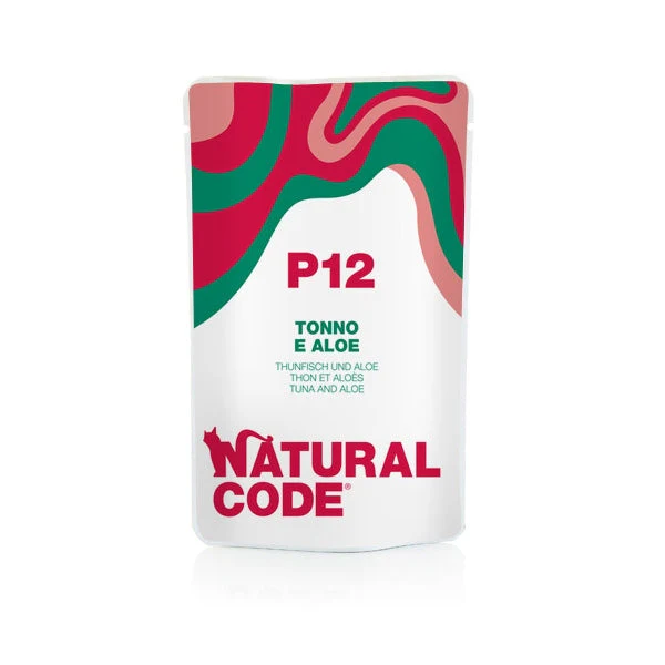 Natural Code P12 Tonno e Aloe 70g Umido per Gatti - immagine 2