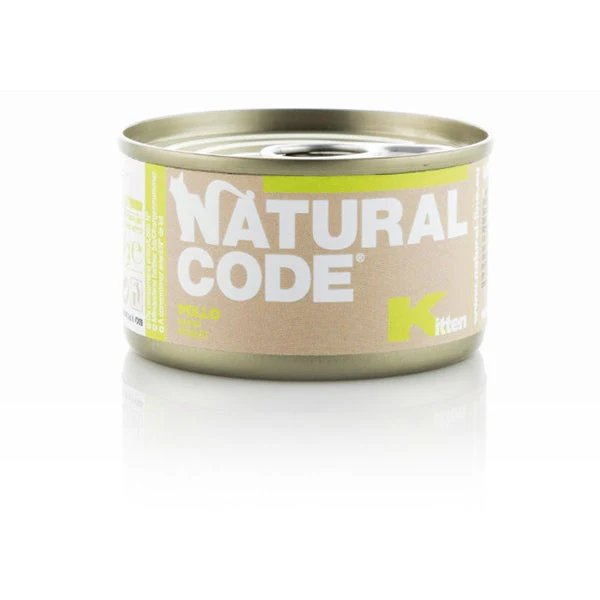 Natural Code Kitten Pollo 85g Umido per Gatti Cuccioli - immagine 2
