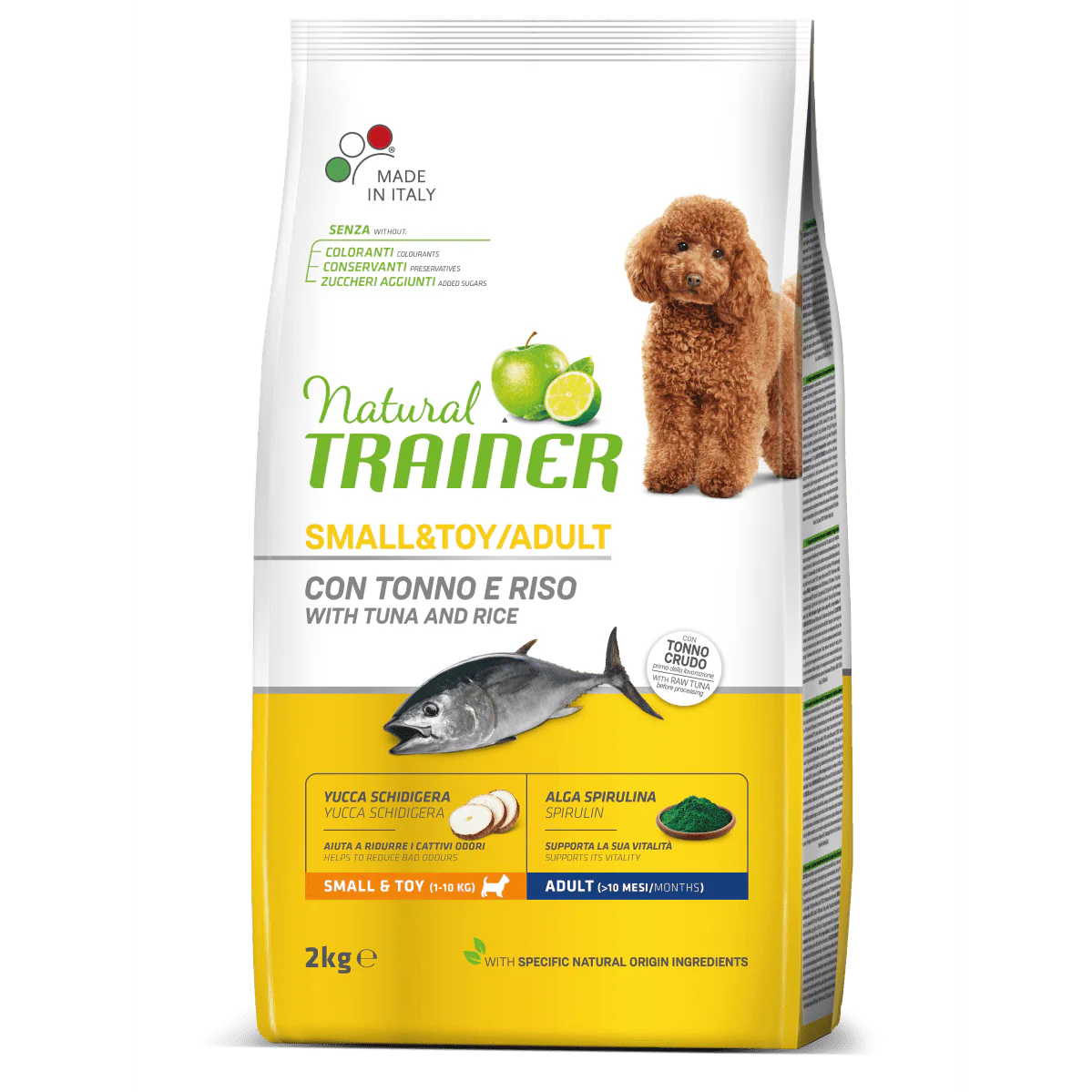 Natural Trainer Adult Mini con tonno Riso 2 Kg - immagine 2