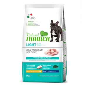 Natural Trainer Light in Fat Mini Adult con Tacchino 2kg