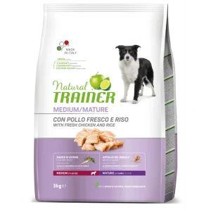 Natural Trainer Medium Maturity con pollo 3 Kg
