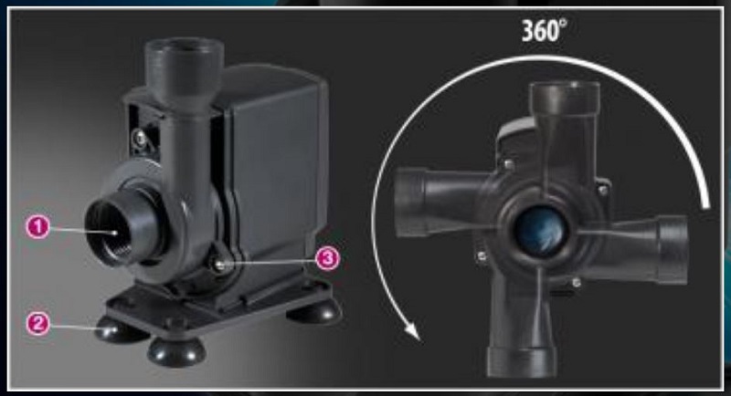 NewaJet NJ800 pompa sincrona per acquari - immagine 3