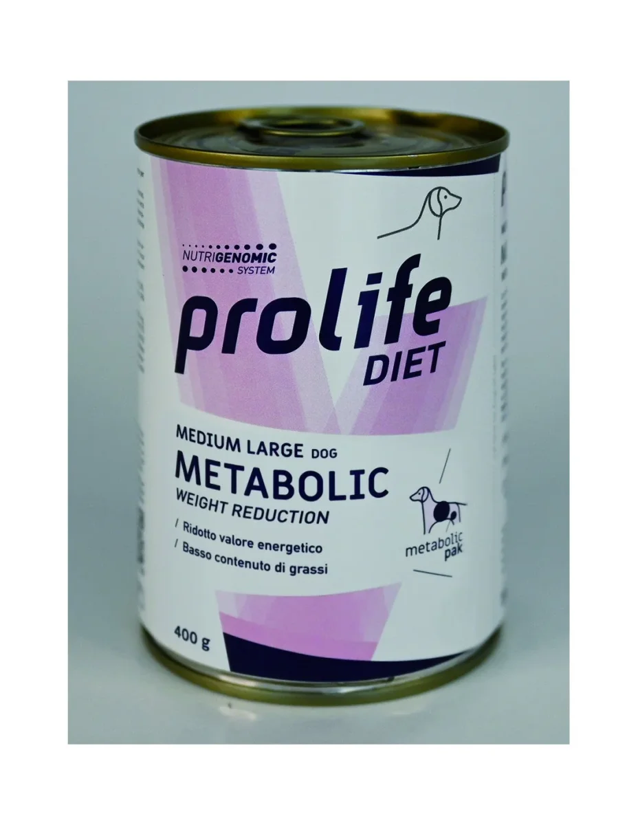Prolife Diet Medium/Large Metabolic 400g - Cibo Umido per Cani - immagine 2