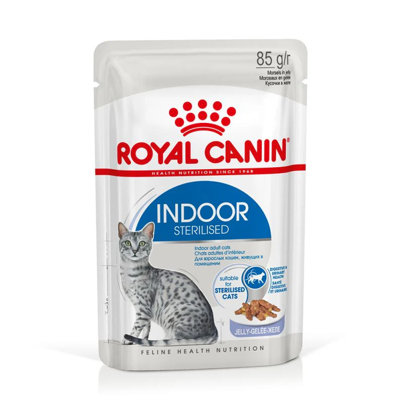 Royal Canin Indoor Sterilised in Gelatina 12x85gr - immagine 2