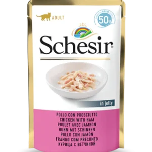 Schesir Gatto Pollo e Prosciutto 50gr