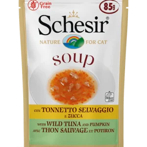 Schesir Gatto Soup Tonnetto con Zucca 85gr