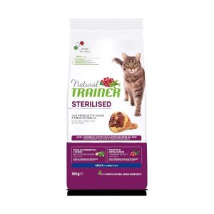 Natural Trainer Sterilised Prosciutto Crudo 10kg - Gatti Sterilizzati