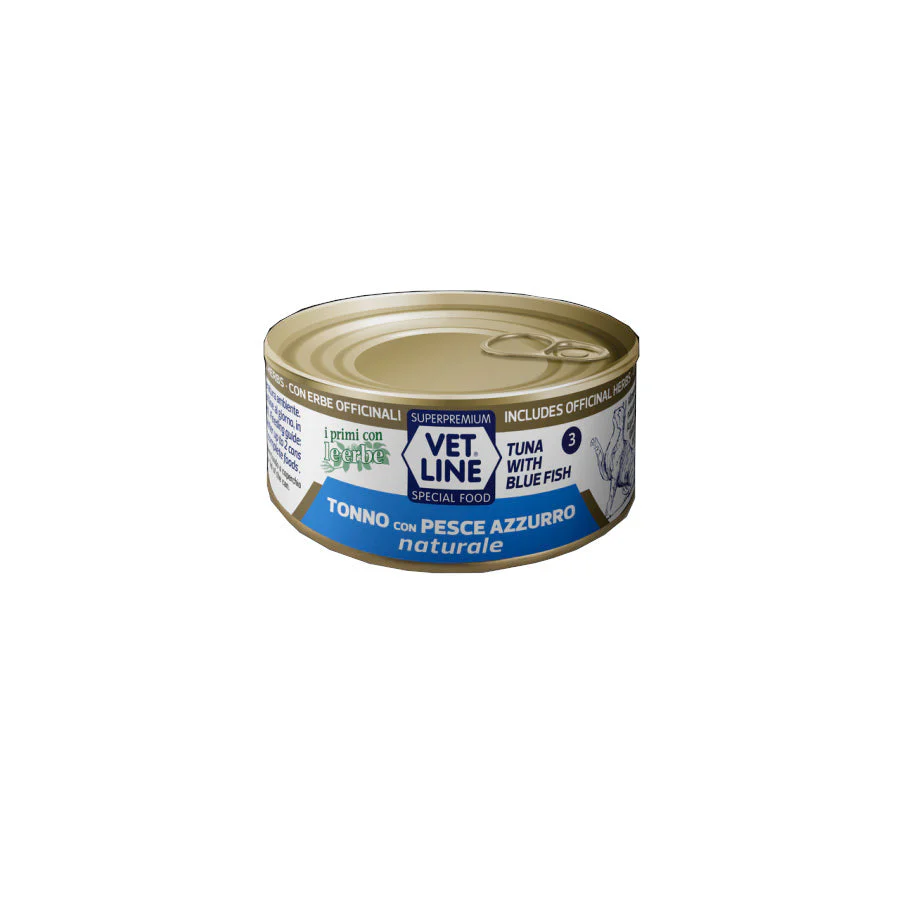 Vetline NATURALE TONNO E PESCE AZZURRO 70GR - immagine 2