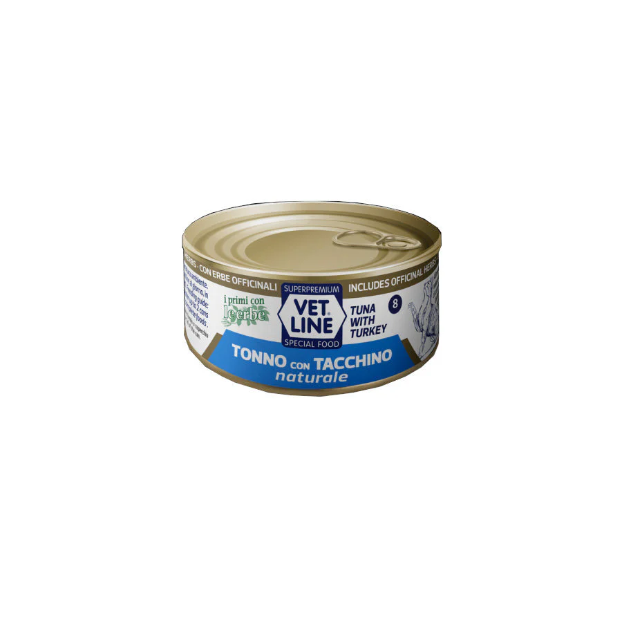 Vetline NATURALE TONNO E TACCHINO 70GR