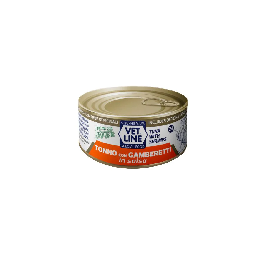 Vetline TONNO E GAMBERETTI IN SALSA 70GR - immagine 2